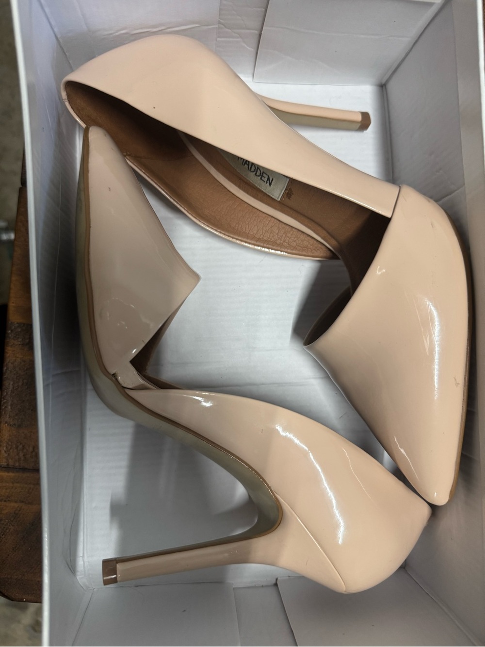 Steve Madden Blush Patent Pointed-Toe Stiletto Pumps